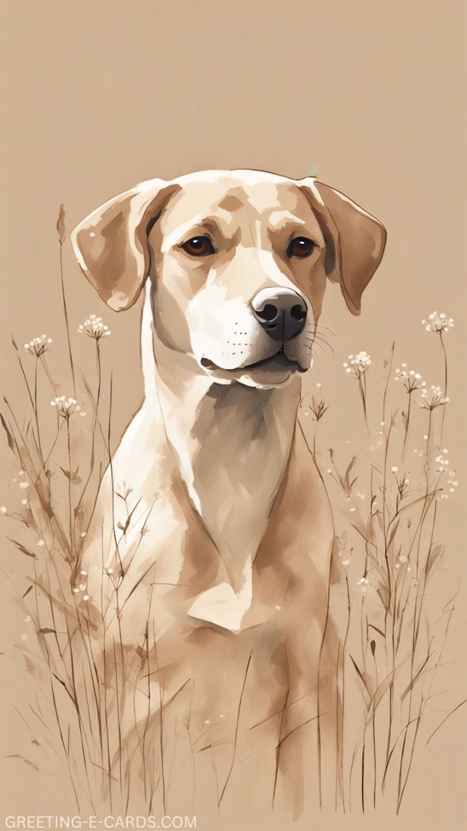 Adorable Dog Phone Wallpaper