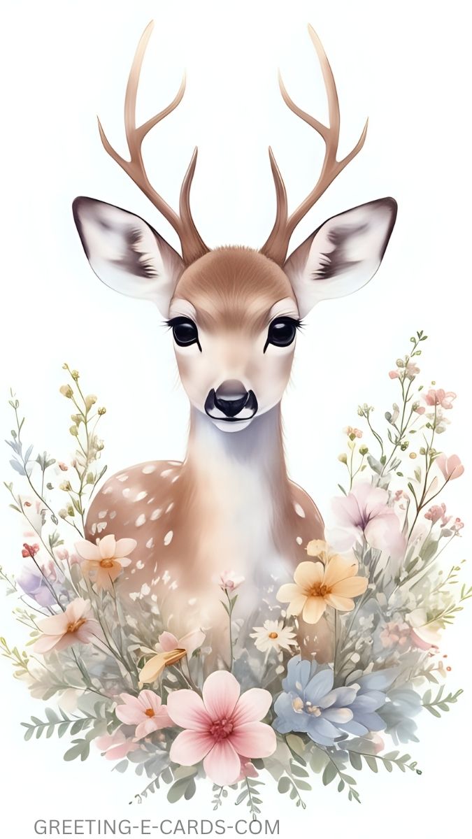 Sweet Fawn Mobile Wallpaper