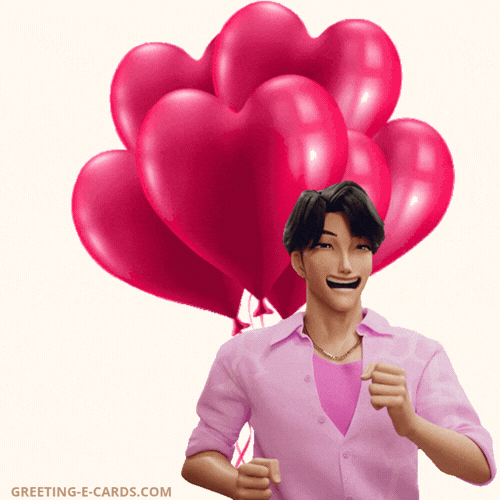 Kpop Jinu birthday GIF Card - Free Animated GIF no sign up