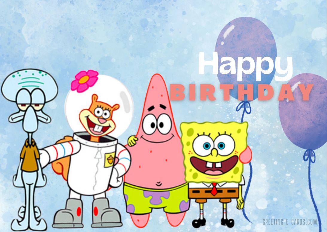 A Bikini Bottom Birthday!