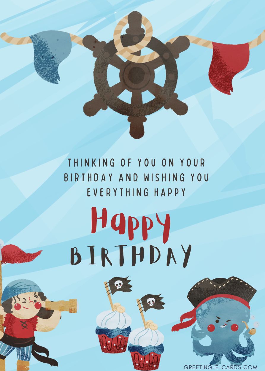 Ahoy, Birthday Matey!
