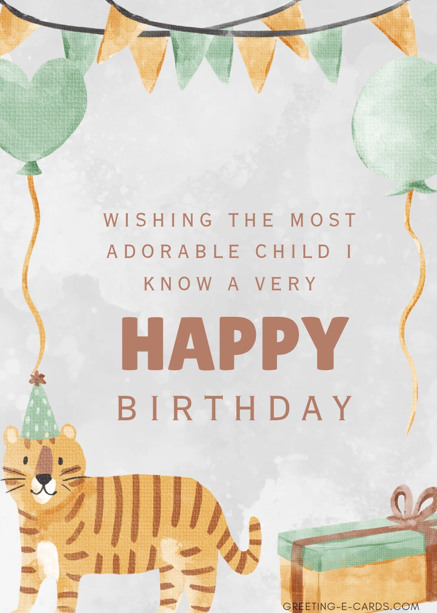 Happy Birthday, Little Roar!