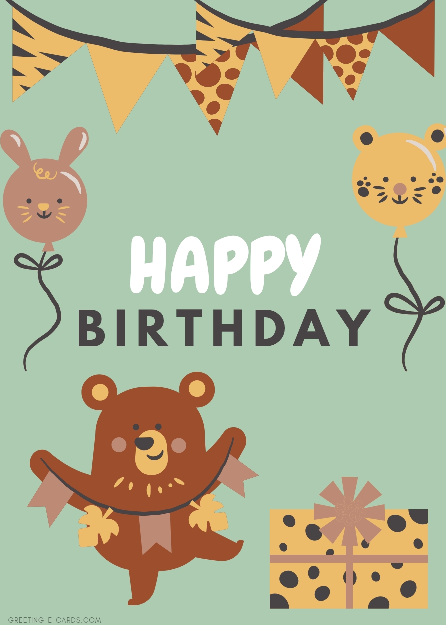 Wild About Your Birthday!