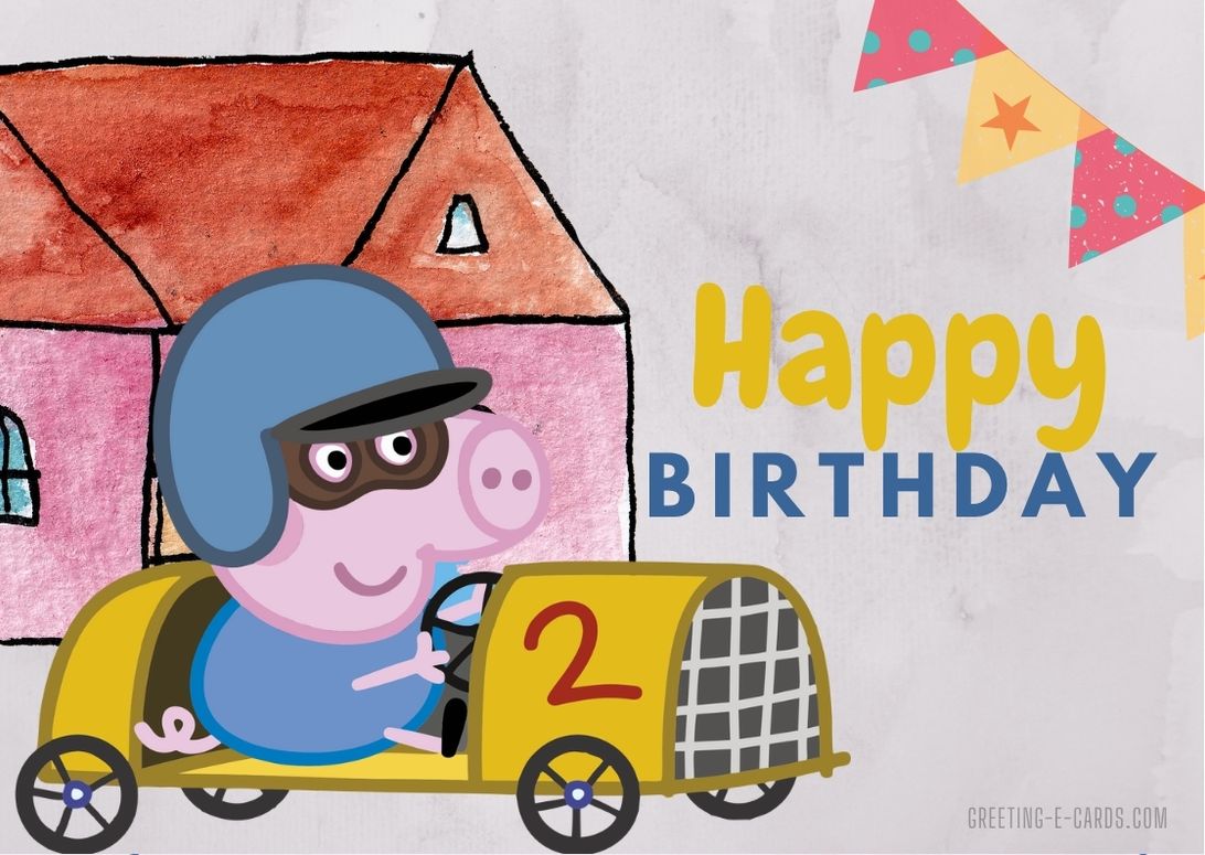Zooming Birthday Wishes with George!