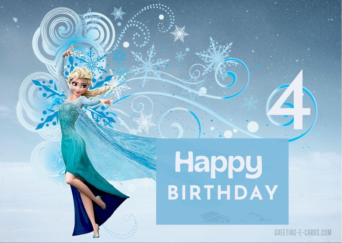 A Magical 4th Birthday with Elsa