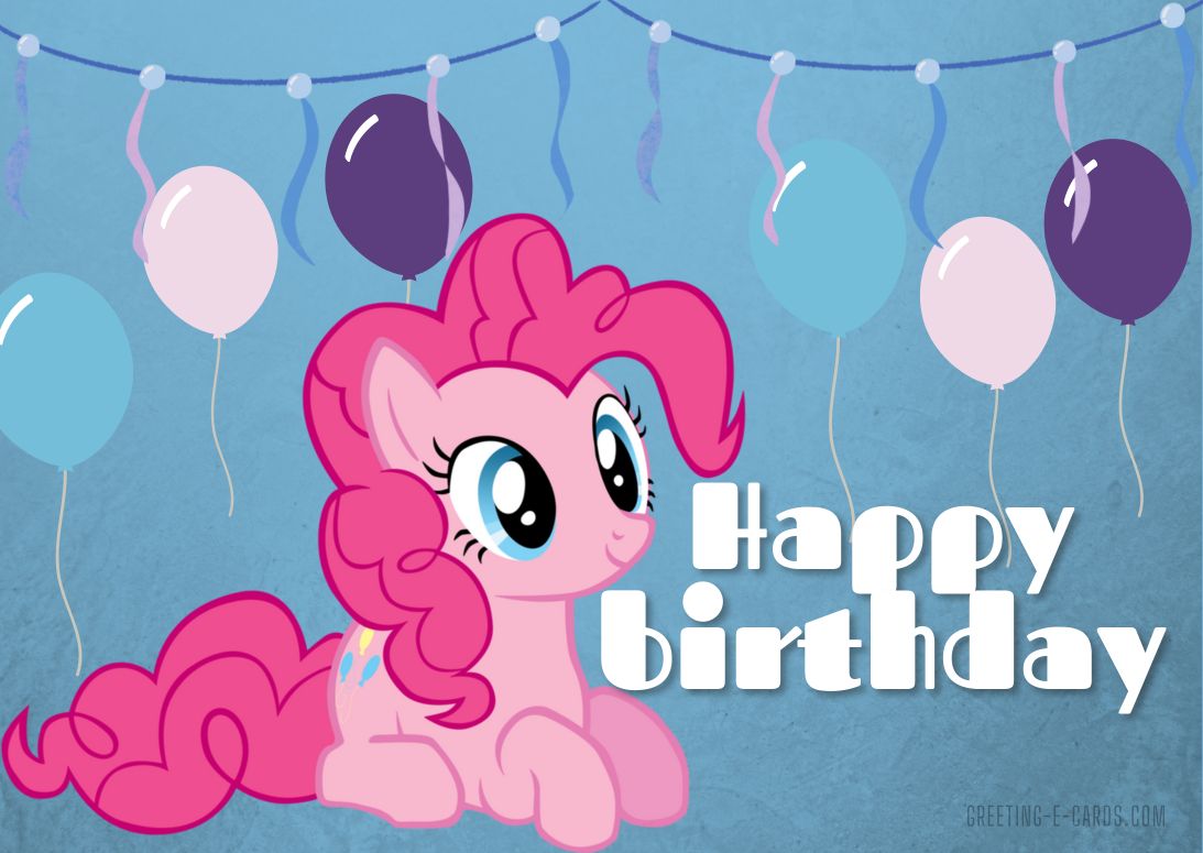 Happy Birthday from Pinkie Pie
