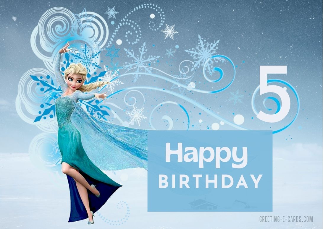 Magical 5th Birthday with Elsa