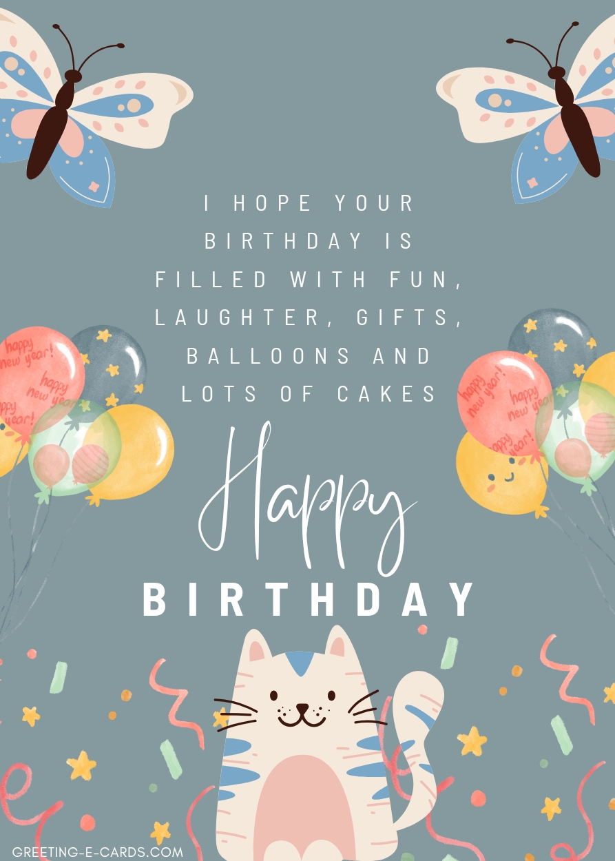 Purr-fect Birthday Wishes