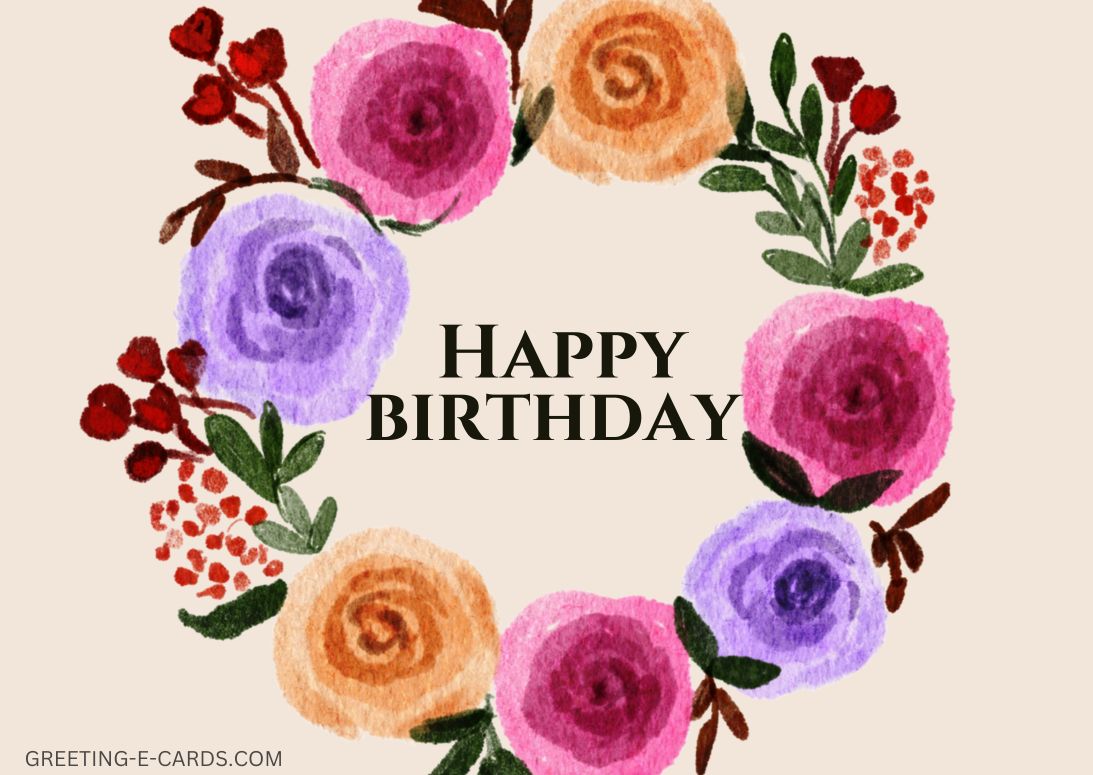 Blooming Birthday Wishes