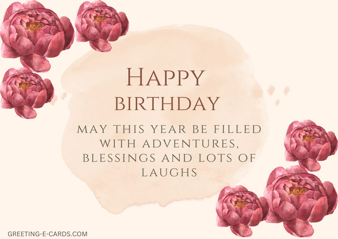 Birthday Wishes & Blooming Joy