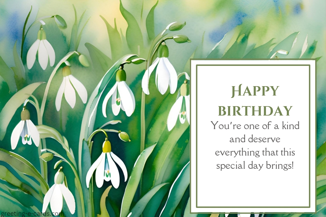Delicate Blooms Birthday
