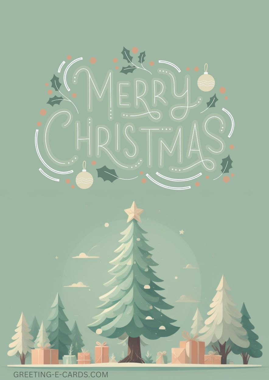 Merry Christmas E-Card