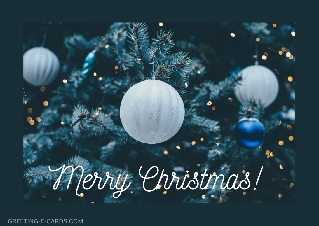Merry Christmas E-Card