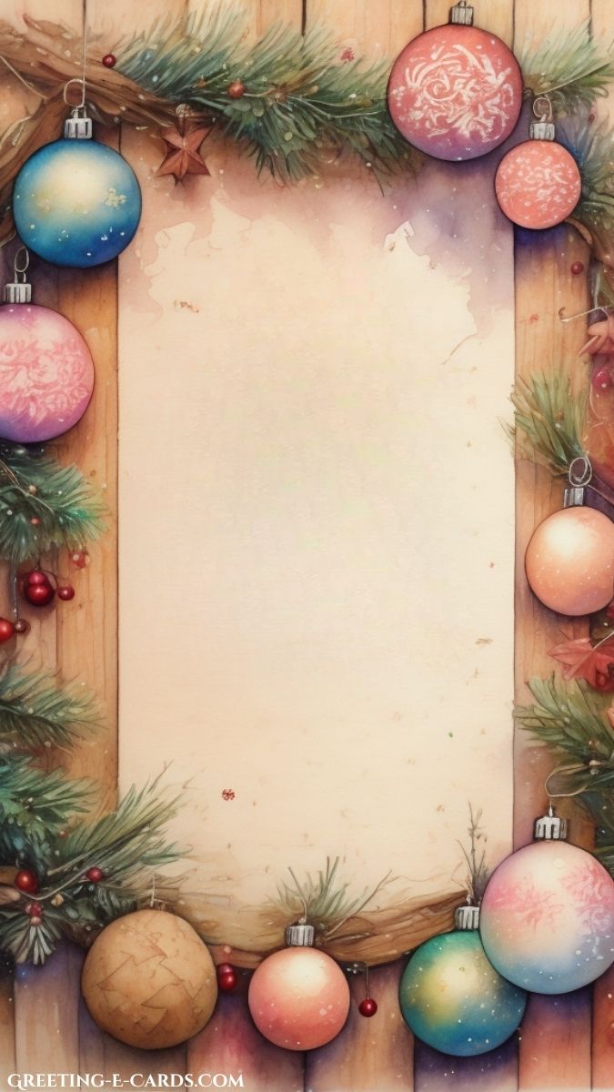 Christmas Ornament Wallpaper