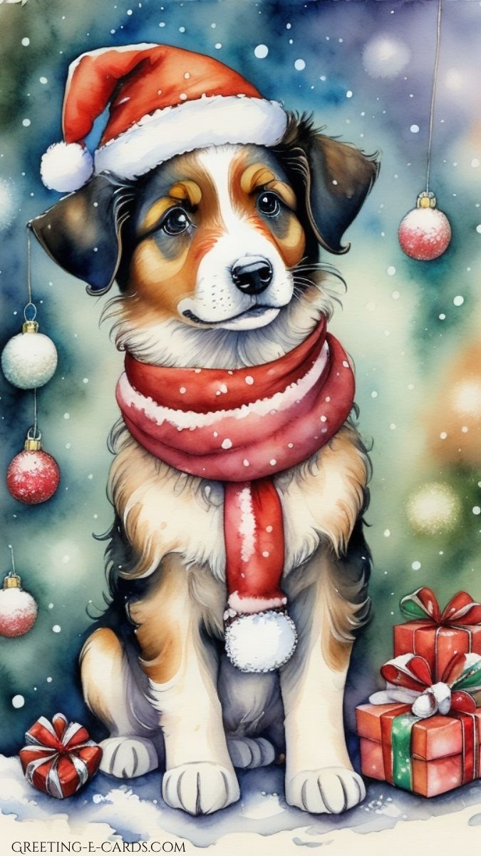 Christmas Puppy