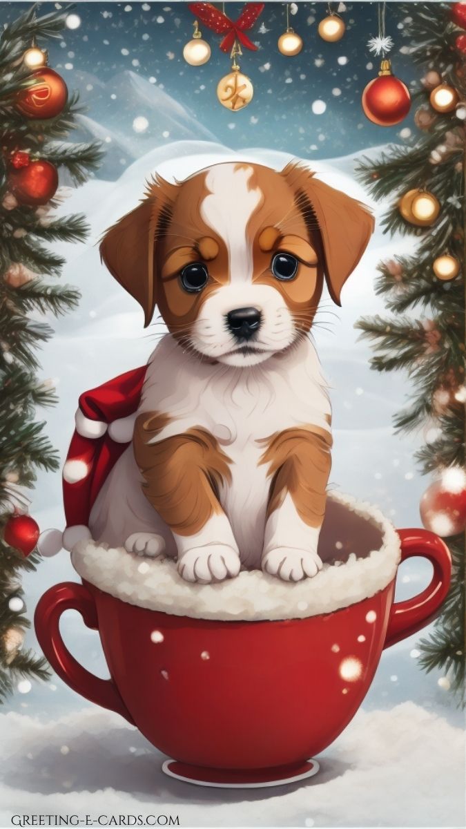 Puppy in a Mug