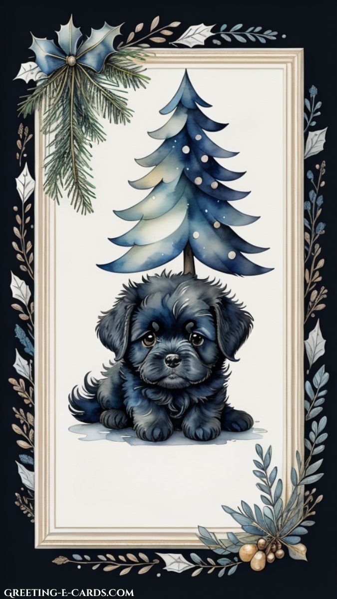 Puppy's First Christmas