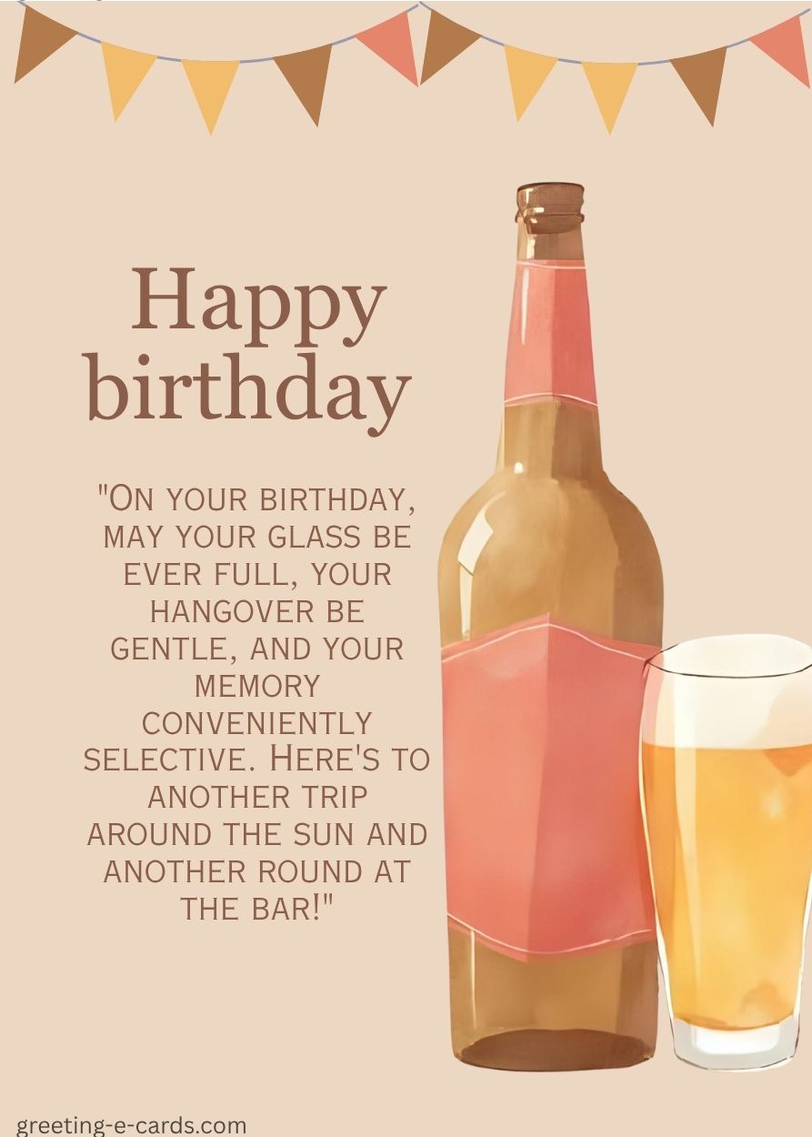 Cheers to Your Birthday!