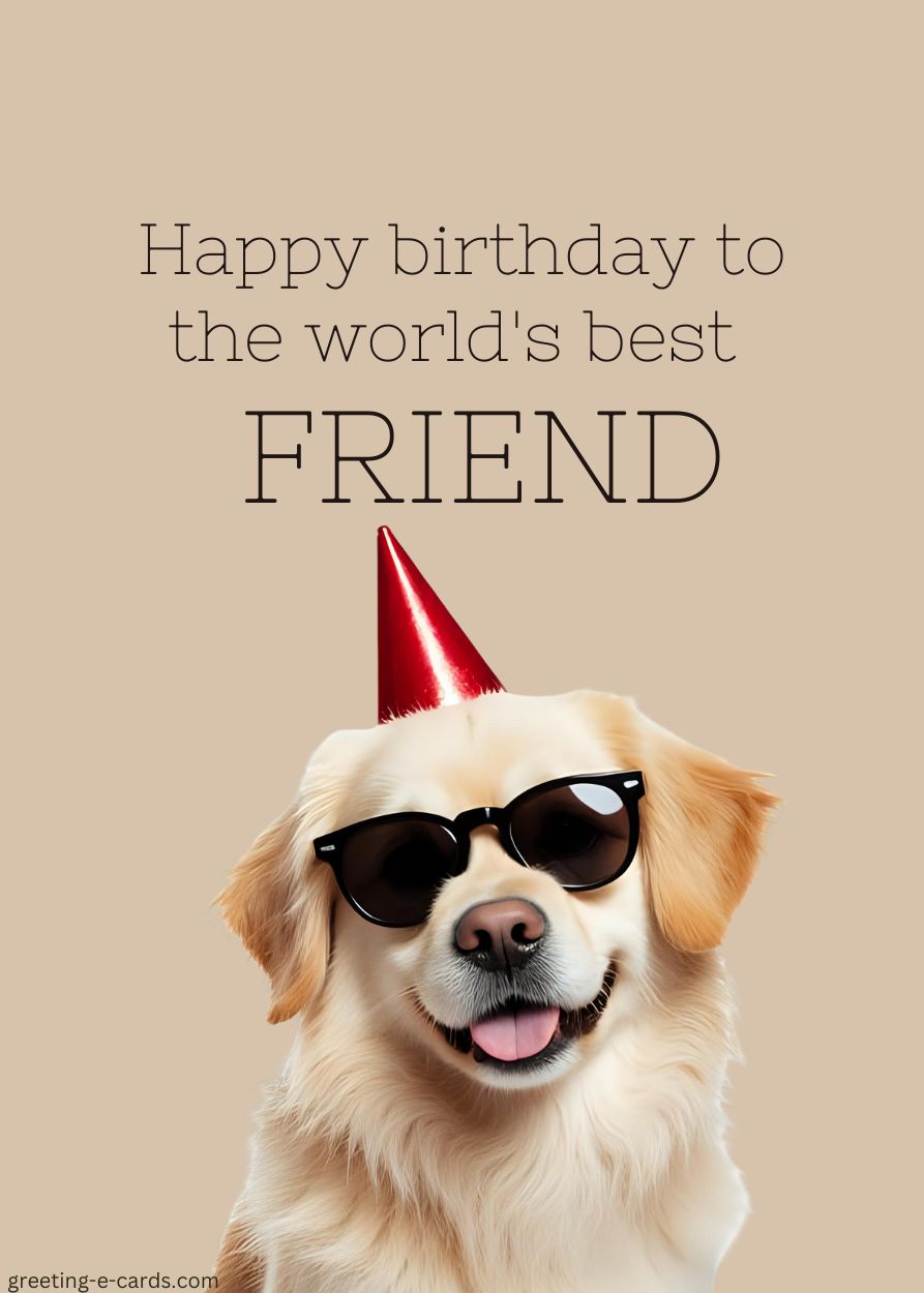 Happy Birthday, Best Friend!