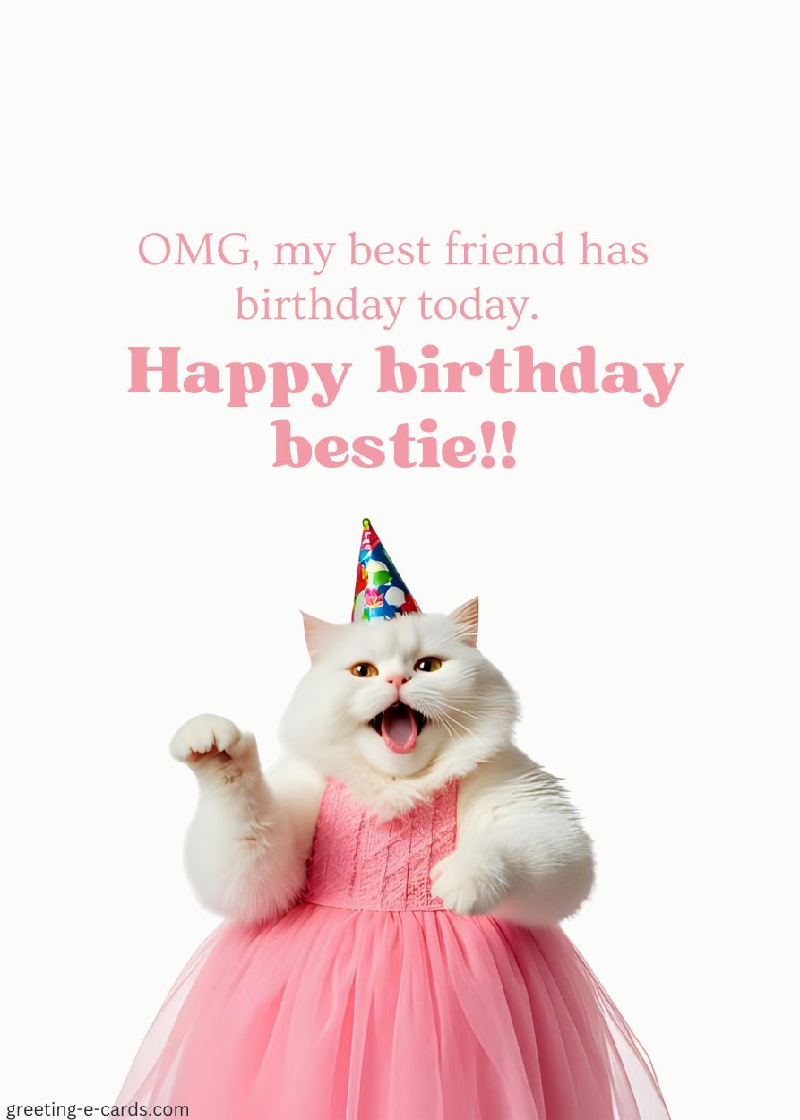 Happy Birthday, Bestie!