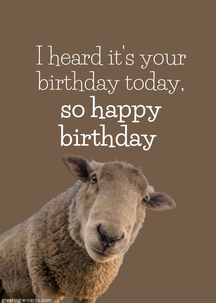 Heard It is Your Birthday!