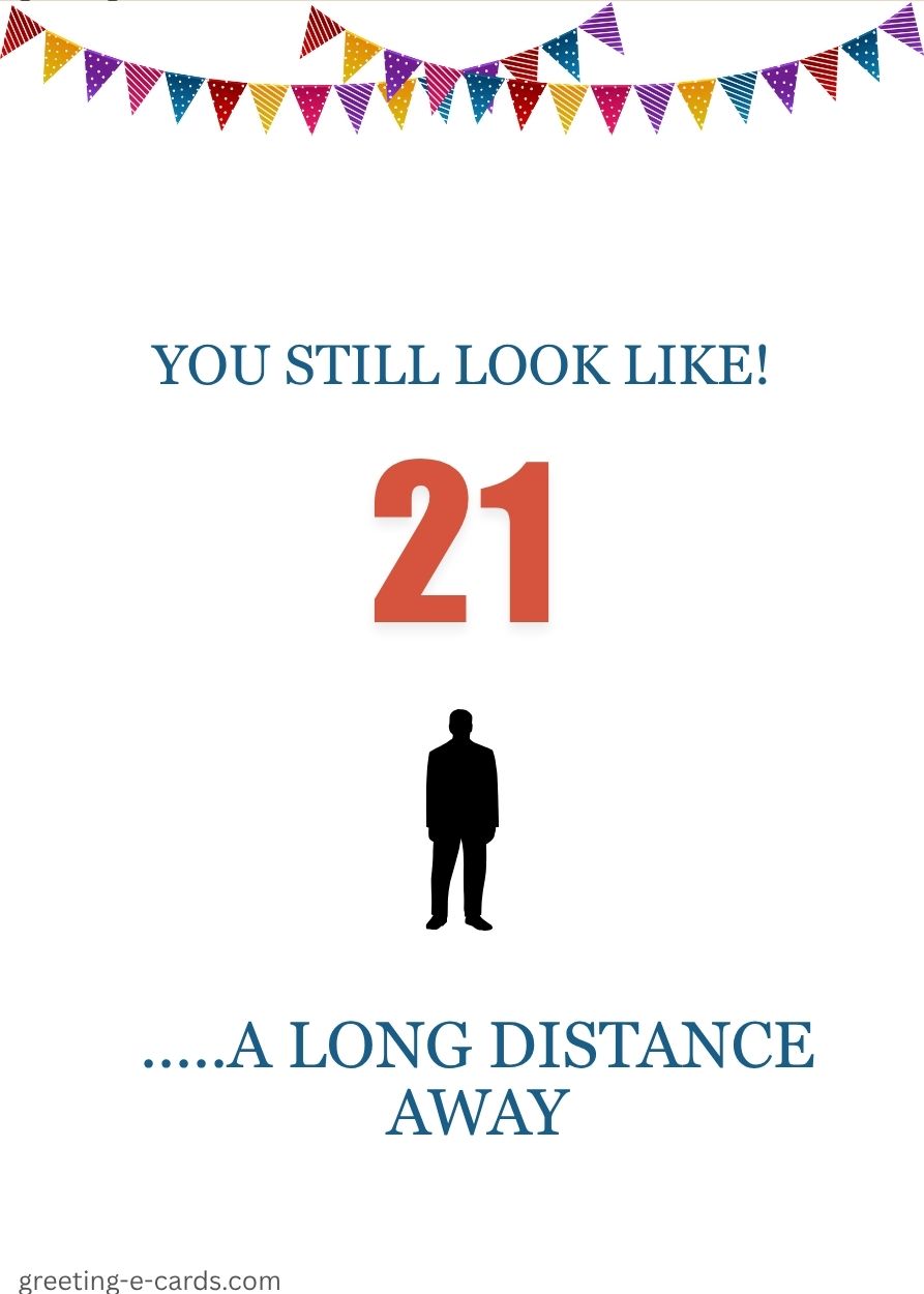 Still Looks 21! (From Afar)
