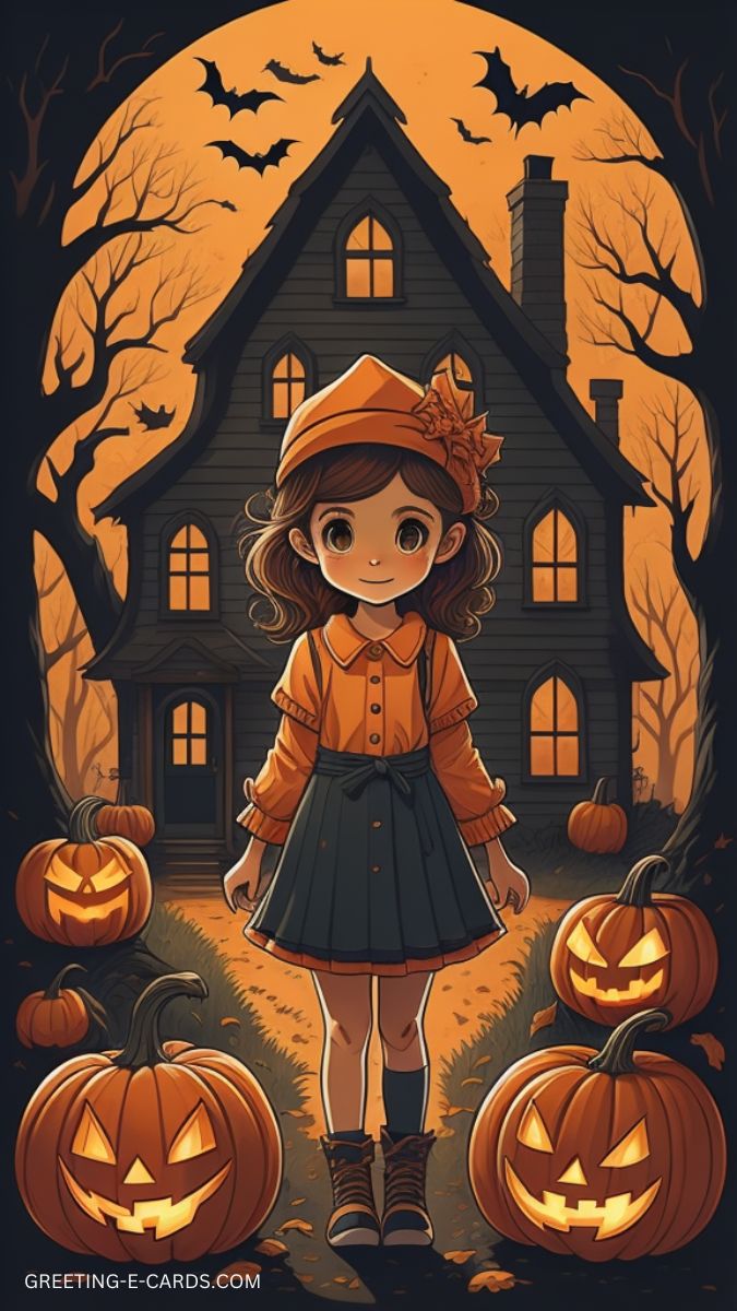 Cute Halloween Phone Wallpaper