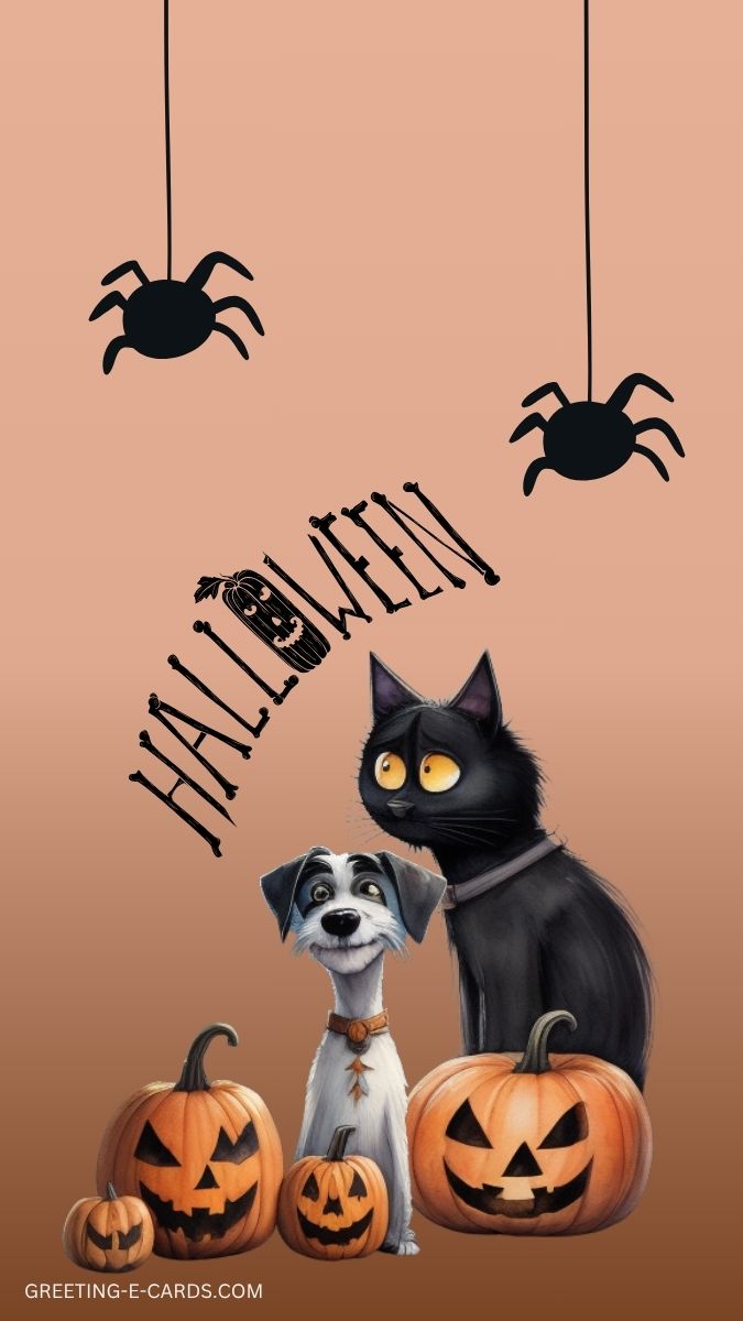 Spooky Halloween Phone Wallpaper