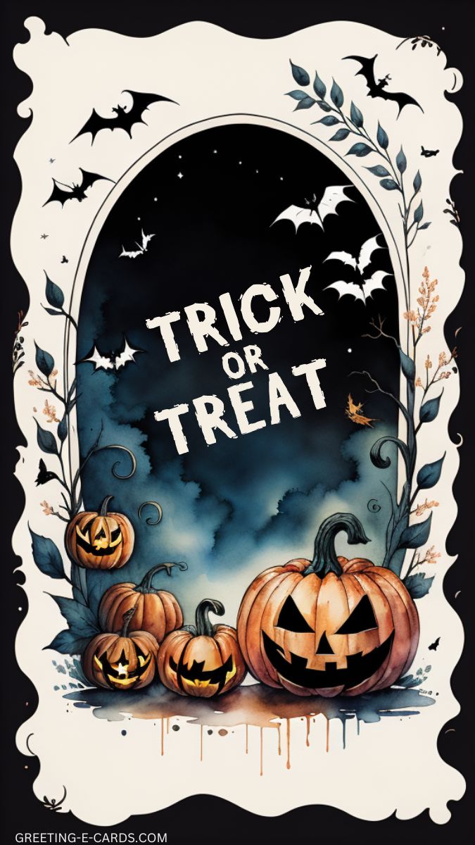 Spooky Halloween Phone Wallpaper