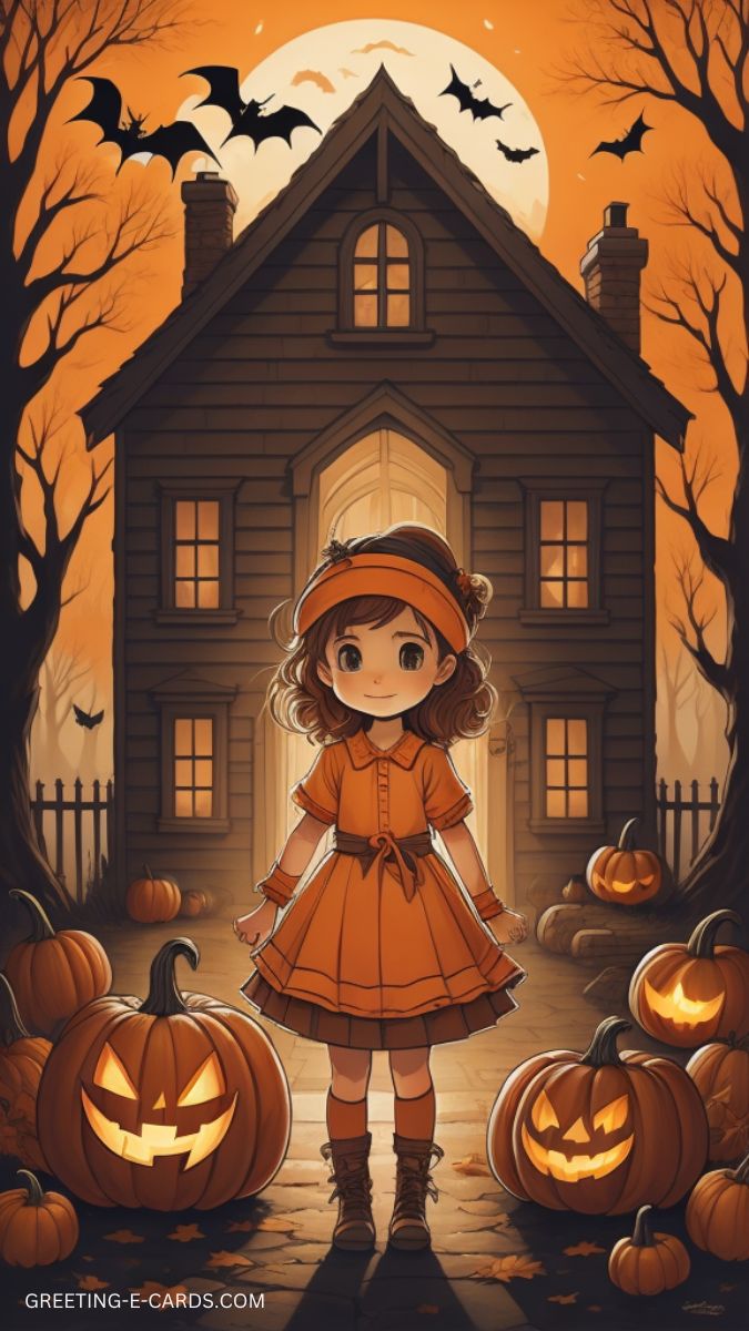 Spooky Halloween Phone Wallpaper
