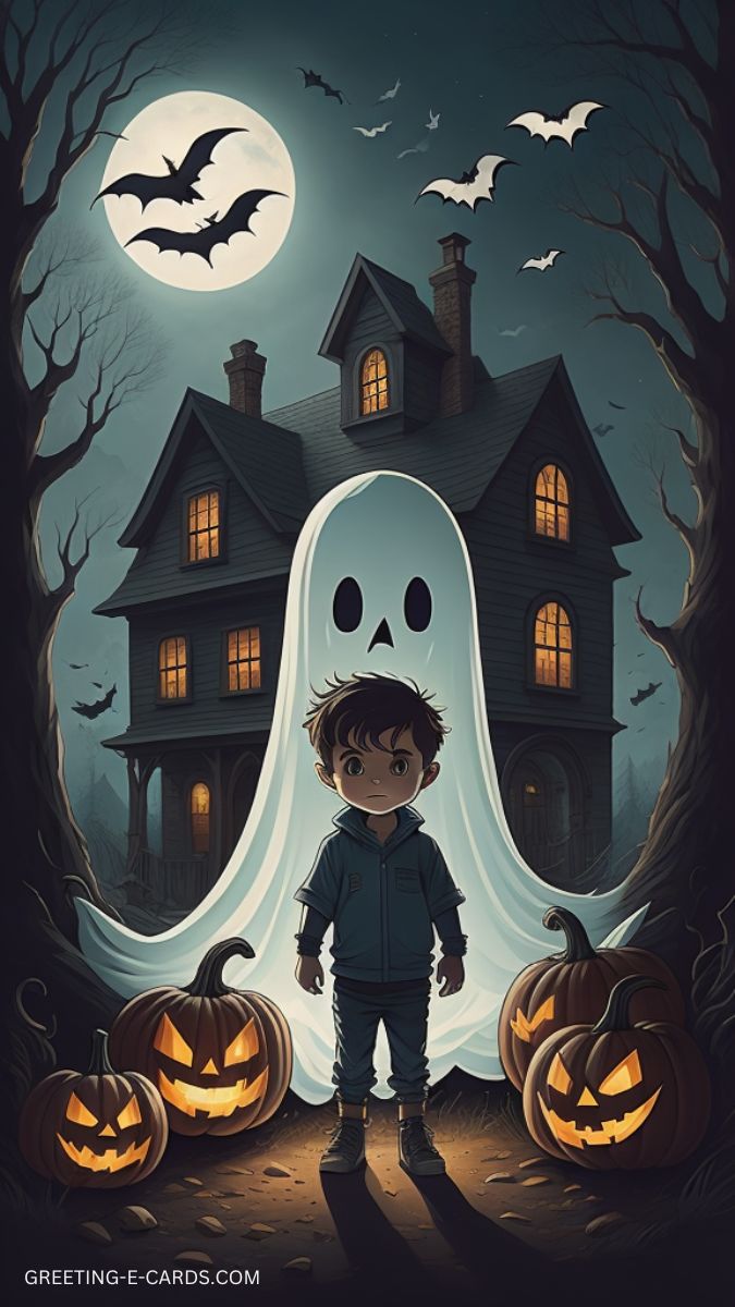 Spooky Halloween Phone Wallpaper