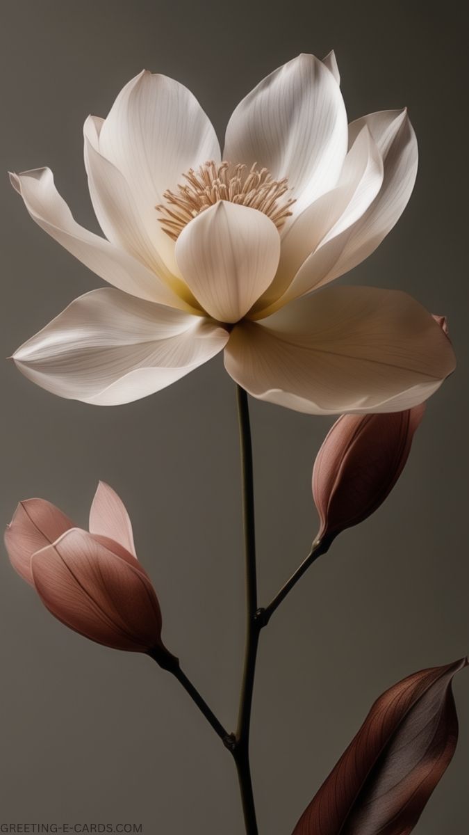 Elegant Flower Nature Phone Wallpaper