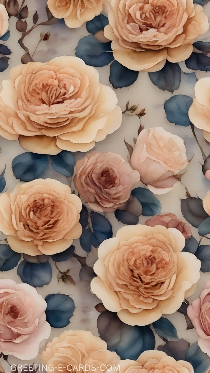 Elegant Rose Mobile Wallpaper
