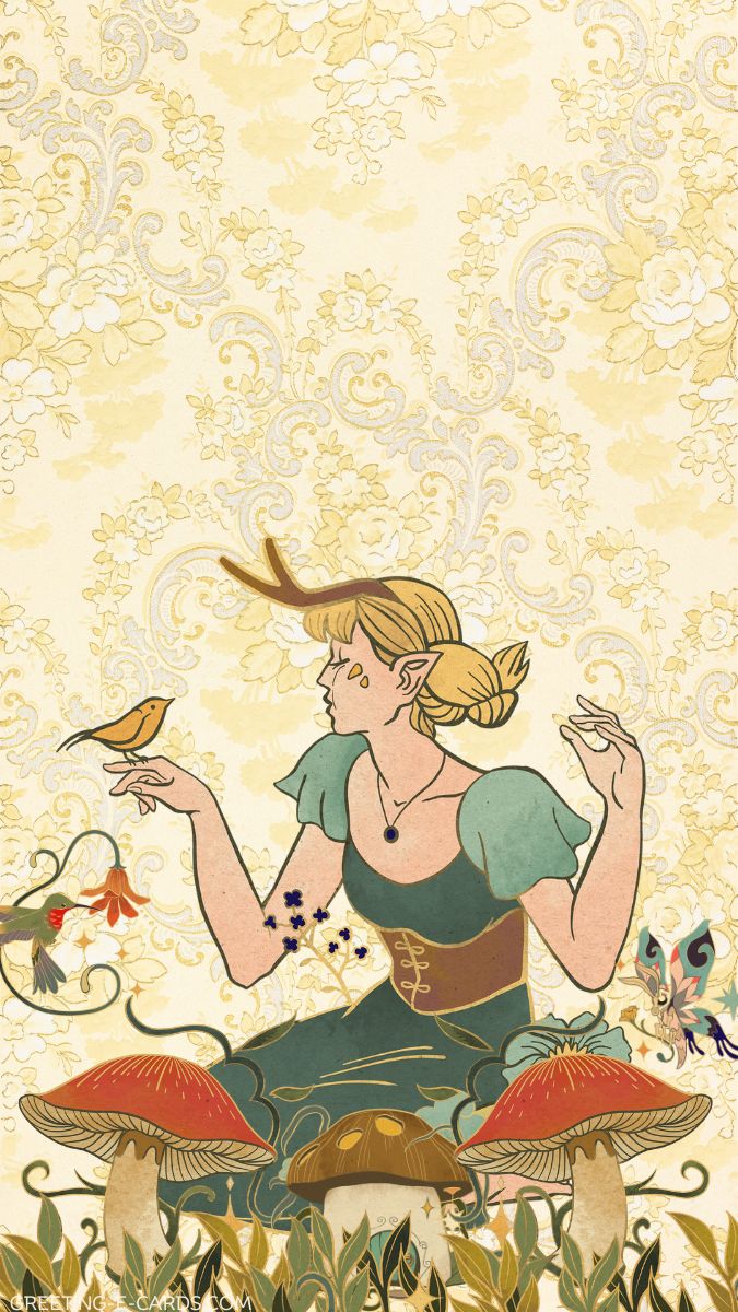 Enchanted Forest Phone Wallpaper