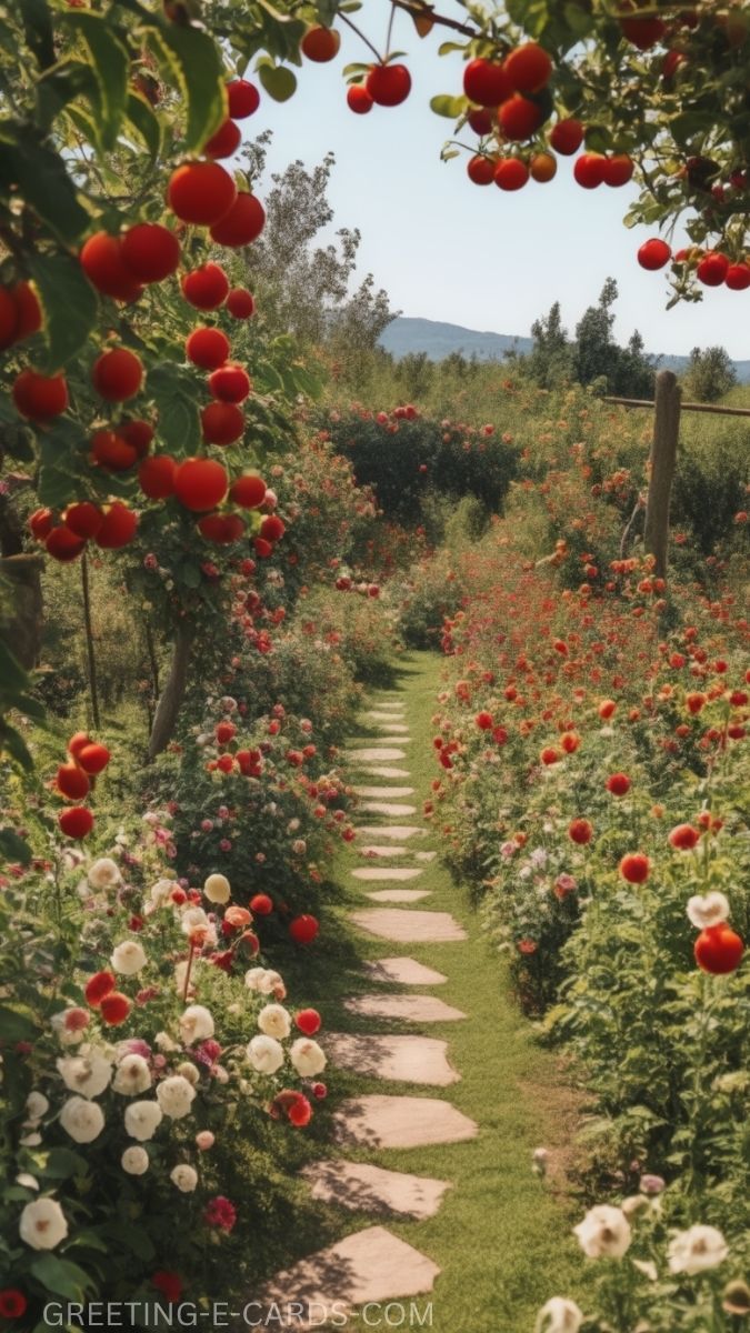 Enchanted Garden Pathway