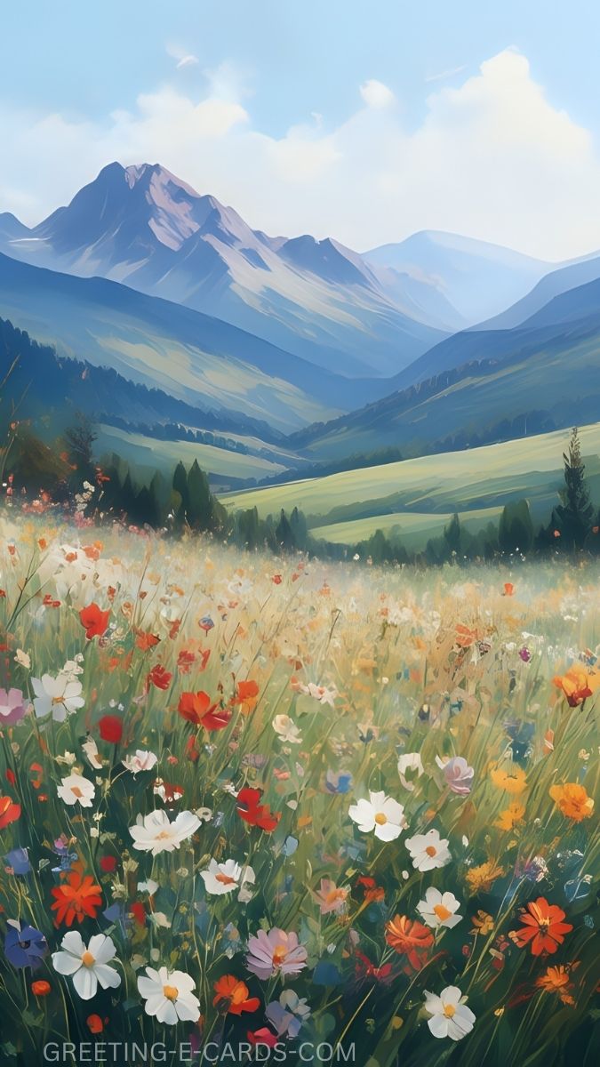 Wildflower Valley Lockscreen