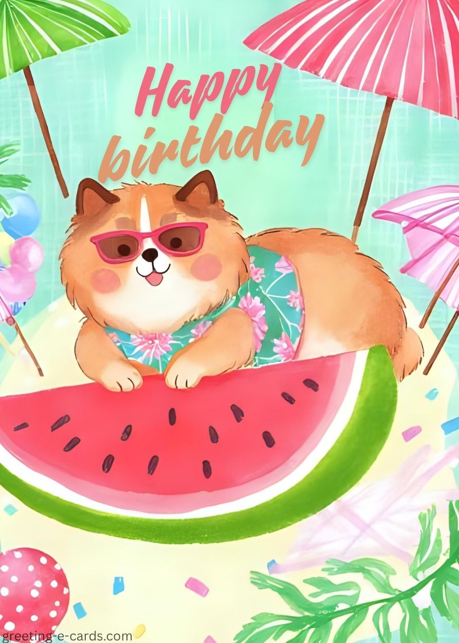 Happy Birthday, Beach Pup!