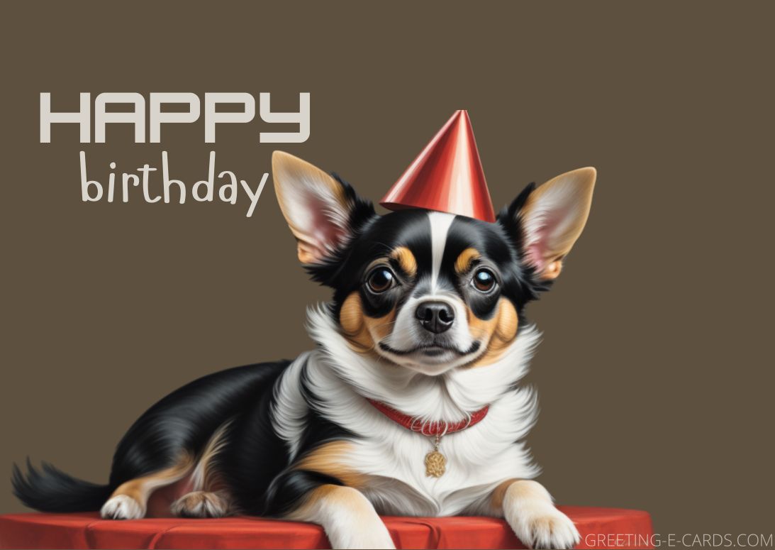 Happy Birthday from a Cute Chihuahua!