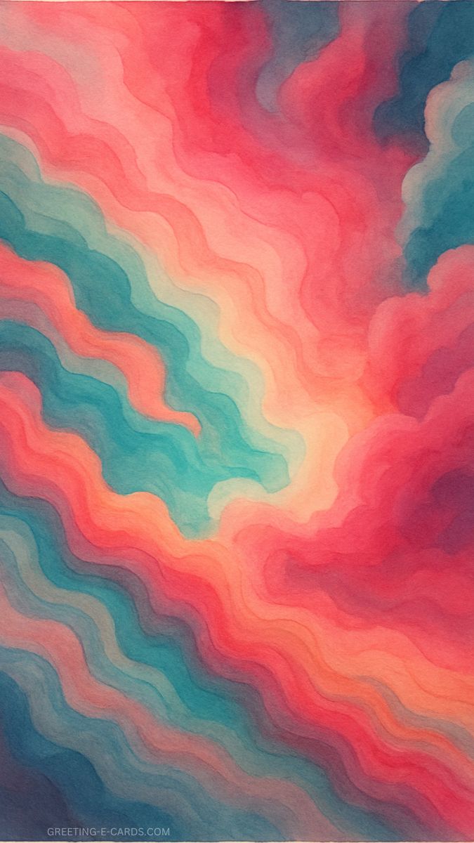Colorful Abstract Aesthetic Phone Wallpaper