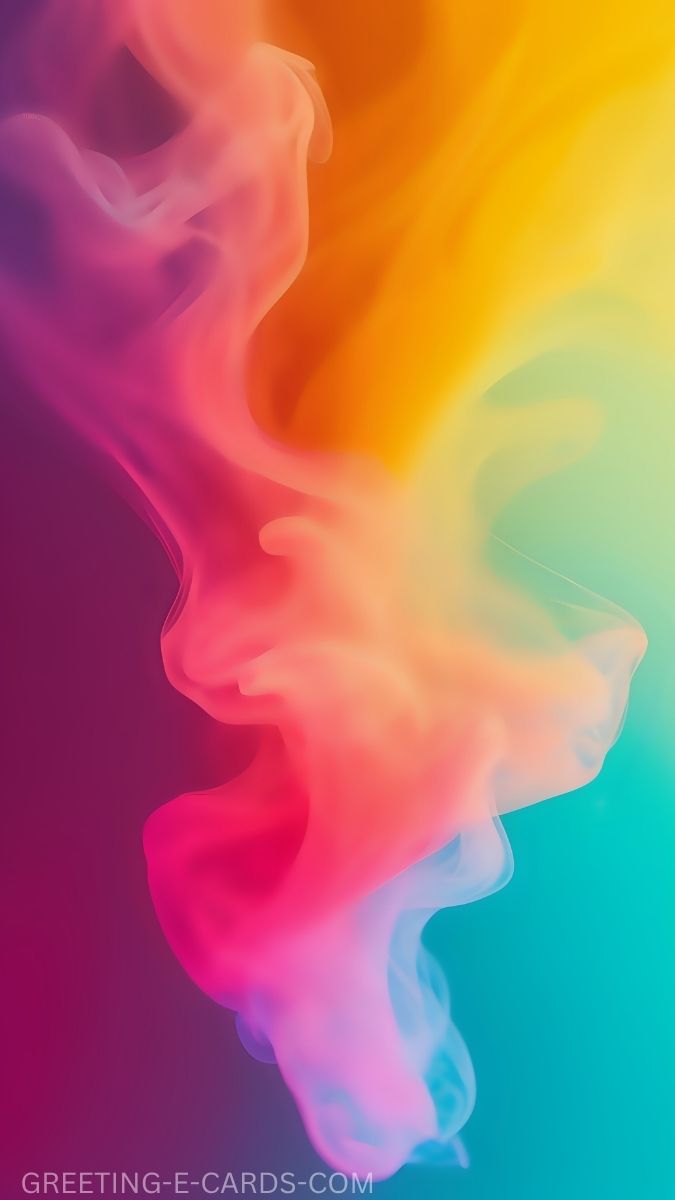 Vibrant Flow iPhone Wallpaper