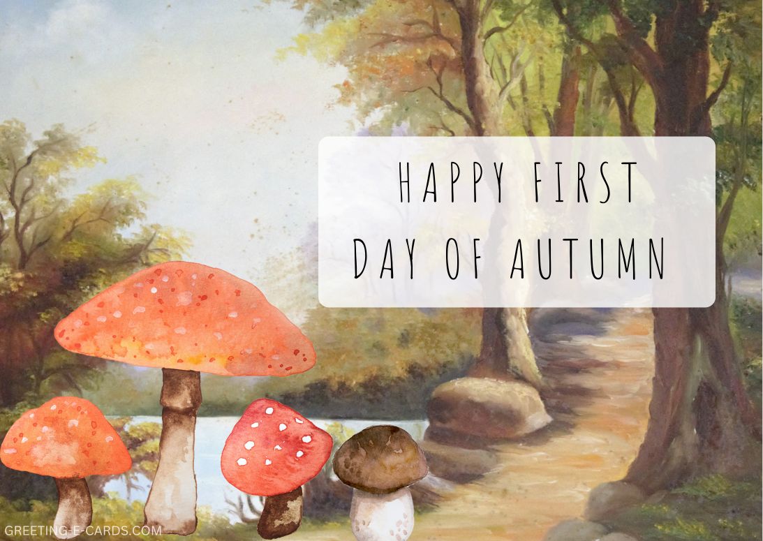 Happy First Day of Autumn E-Card
