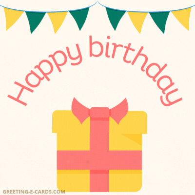 A Happy Birthday Surprise Gif Card