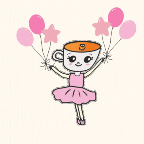 Ballerina Cappuccina Happy Birthday Animated GIF - Free Animated GIF no sign up