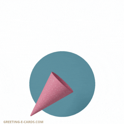 Celebration Pop gif card
