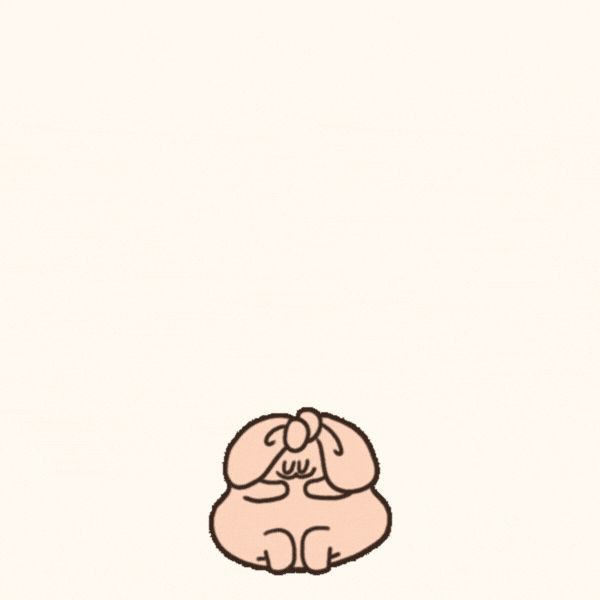 Cute Bunny Animated Birthday GIF E-Card