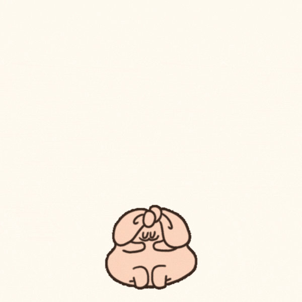 Cute Bunny Animated Birthday GIF E-Card