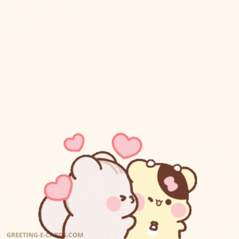 Cute Couple Birthday GIF Card To My Love