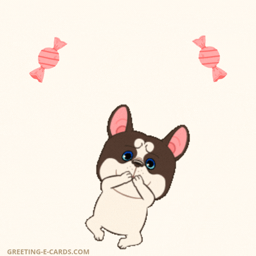 Cute Puppy Birthday GIF