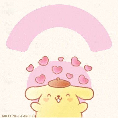 Cute Puppy Love Birthday GIF Card