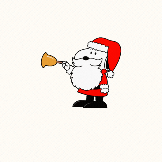 Cute Snoopy Christmas Gif-Card